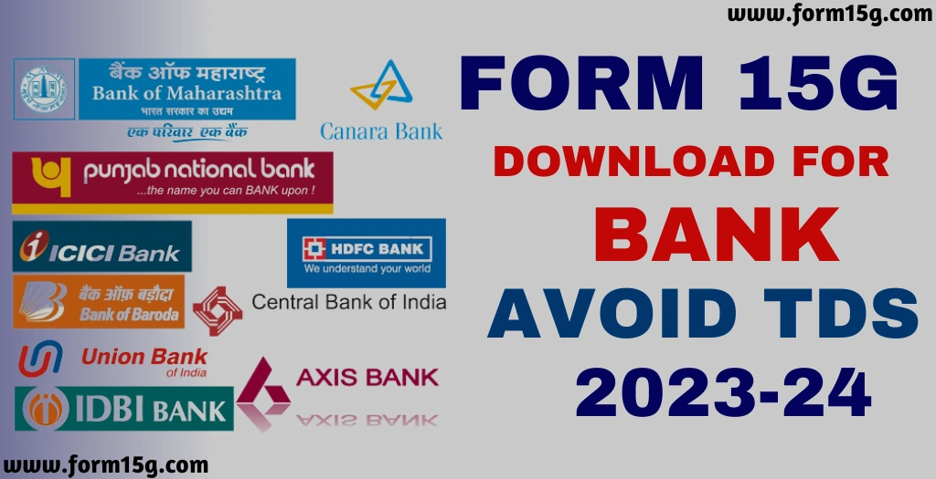 bank form 15g download